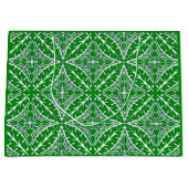 Marokkaanse tegels - groene en witte smaragdvis groot cadeauzakje (Voorkant)