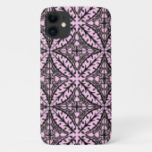 Marokkaanse tegels - ijsroze en zwart Case-Mate iPhone case (Achterkant)