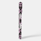 Marokkaanse tegels - ijsroze en zwart Case-Mate iPhone case (Achterkant / Rechts)