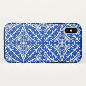 Marokkaanse tegels - kobaltblauw en wit Case-Mate iPhone case (Achterkant (horizontaal))