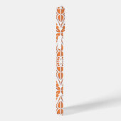 Marokkaanse tegels - koraal oranje en wit Case-Mate iPhone case (Achterkant / Rechts)