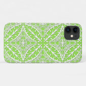 Marokkaanse tegels - limoengroen en wit Case-Mate iPhone case (Achterkant (horizontaal))