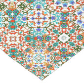 Marokkaanse tegels, mozaïek, kleurrijke kunst korte tafelloper (Hoek)