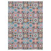 Marokkaanse tegels, mozaïek, kleurrijke kunst tafelkleed (Voorkant)