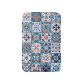 Marokkaanse Tegels:  naadloze elegantie Badmat (Voorkant Verticaal)