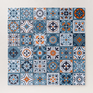 Marokkaanse Tegels:  naadloze elegantie Legpuzzel