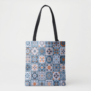 Marokkaanse Tegels:  naadloze elegantie Tote Bag