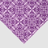 Marokkaanse tegels - paars en orchidee tissuepapier (Detail)