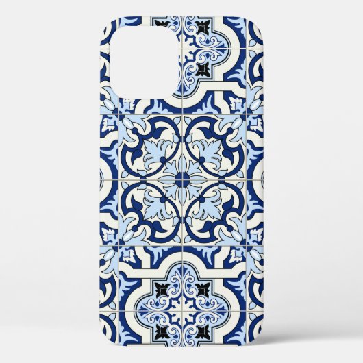 Marokkaanse Tegels: Prachtige Blauwe Patronen. Case-Mate iPhone Case (Achterkant)
