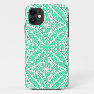 Marokkaanse tegels - roodblauw en wit ei van robin Case-Mate iPhone case