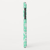 Marokkaanse tegels - roodblauw en wit ei van robin Case-Mate iPhone case (Achterkant/links)