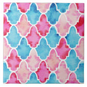 Marokkaanse tegels tegeltje (Voorkant)