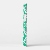 Marokkaanse tegels - turkooizen en wit Case-Mate iPhone case (Achterkant / Rechts)