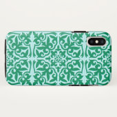 Marokkaanse tegels - turquoise en aqua Case-Mate iPhone case (Achterkant (horizontaal))