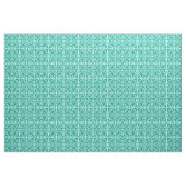 Marokkaanse tegels - turquoise en aqua stof (Yard (91,4 cm))