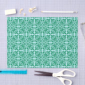 Marokkaanse tegels - turquoise en aqua tissuepapier (Craft)