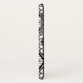 Marokkaanse tegels - wit en zwart Case-Mate iPhone case (Achterkant/links)