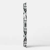 Marokkaanse tegels - wit en zwart Case-Mate iPhone case (Achterkant / Rechts)