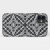 Marokkaanse tegels - zwart en wit Case-Mate iPhone case (Achterkant (horizontaal))