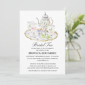 Marokkaanse theepot Waterverf boho Vrijgezellenfee Kaart (Staand voorkant)