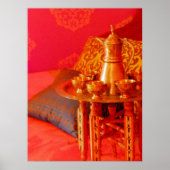 Marokkaanse theetijd poster (Voorkant)