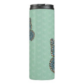 Marokkaanse thermische monarch Tumbler Thermosbeker (Achterkant)