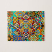 Marokkaanse Tile Puzzle Legpuzzel (Horizontaal)