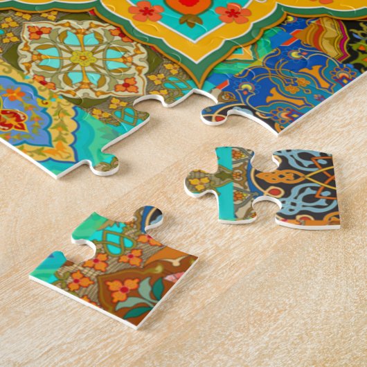 Marokkaanse Tile Puzzle Legpuzzel (Zijkant)