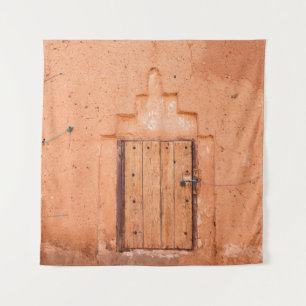 Marokkaanse traditionele houten venstertextuur wandkleed