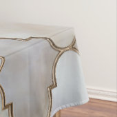 Marokkaanse trellis Pearl en Gold Tafelkleed (Voorbeeld)