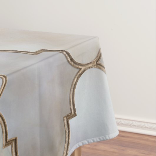 Marokkaanse trellis Pearl en Gold Tafelkleed (Voorbeeld)