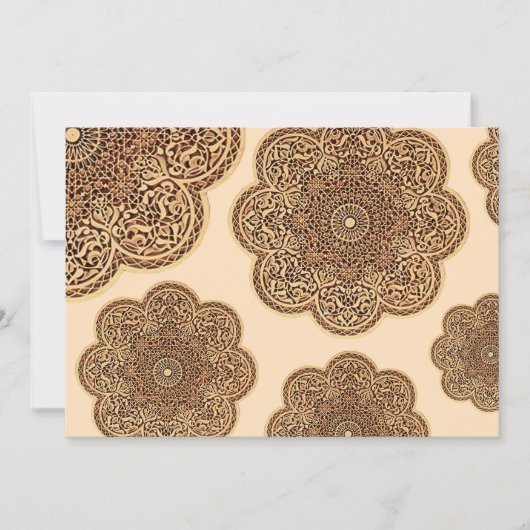 Marokkaanse uitnodiging (Voorkant)