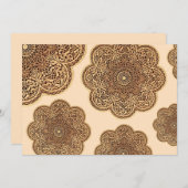 Marokkaanse uitnodiging (Voorkant / Achterkant)