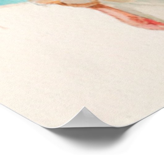 Marokkaanse vakantie poster (Hoek)