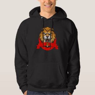 Marokkaanse vlag Atlas Lion Marokko reist zo Hoodie