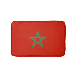 Marokkaanse vlag badmat