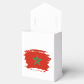 Marokkaanse vlag bedankdoosjes (Geopend)