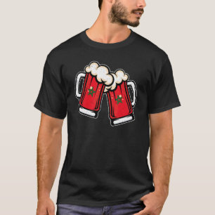 Marokkaanse Vlag Bier Mok   Cool Marokkaans Bier T-shirt