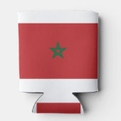 Marokkaanse vlag blikjeskoeler (Achterkant)