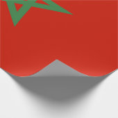 Marokkaanse vlag cadeaupapier (Hoek)