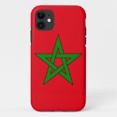 Marokkaanse vlag Case-Mate iPhone case (Achterkant)