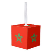 Marokkaanse vlag decoratie (Achter hoekig)