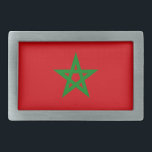 Marokkaanse vlag gesp<br><div class="desc">Marokkaanse vlag kan het ontwerp naar eigen voorkeur wijzigen. U kunt de ontwerplocatie,  -oriëntatie,  achtergrondkleuren en -grootte wijzigen. Ook,  kunt u uw eigen tekst toevoegen,  of slogan plaatste zijn doopvont,  plaats en grootte,  allen om het ultieme persoonlijke cadeau voor u en uw dierbaren te creëer.</div>