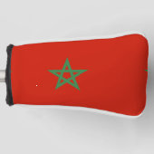 Marokkaanse vlag golfheadcover (Voorkant)