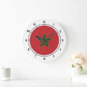 Marokkaanse vlag grote klok (Huis)