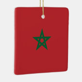 Marokkaanse vlag keramisch ornament (Rechts)