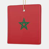 Marokkaanse vlag keramisch ornament (Links)