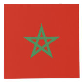 Marokkaanse vlag kubus (Voorkant)