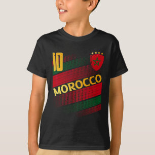 Marokkaanse vlag Marokkaanse trotsliefhebbers T-shirt