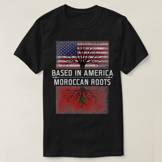 Marokkaanse vlag Moorish American Flag Moorish Fla T-shirt (Design voorkant)